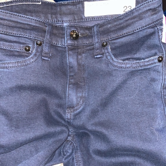 RAG & BONE MODELE OXFORD CATE MID RISE ANKLE SKINNY NWT SIZE 23 - Picture 6 of 16